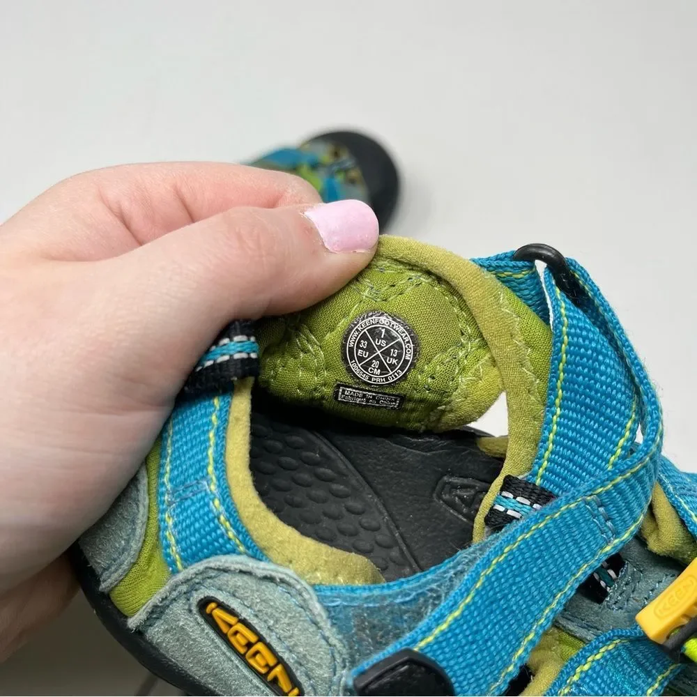 Keen Newport H2 size 1 blue and green color